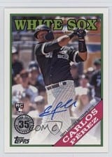 2023 Topps Update 1988 Topps Baseball Autographs Carlos Pérez #88BA-CP card