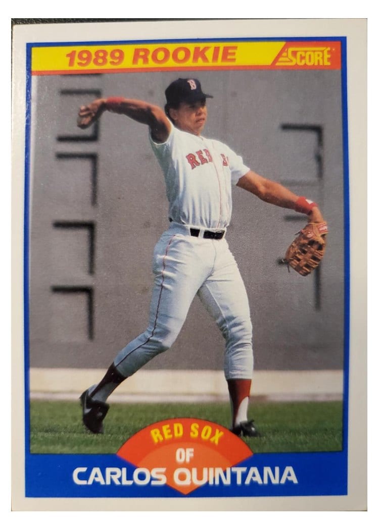 1989 Score Carlos Quintana #623 card