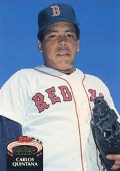 1992 Stadium Club Base Set Carlos Quintana #25 card