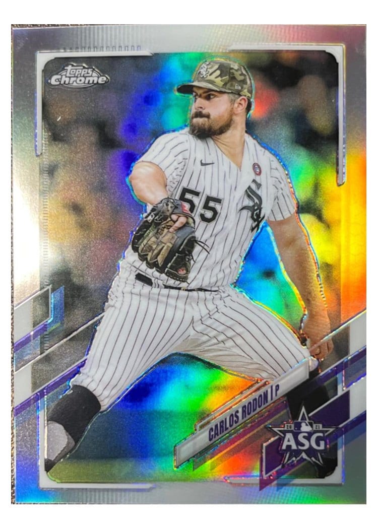 2021 Topps Chrome Update 2021 All-Star Game Carlos Rodon #ASG-32 card