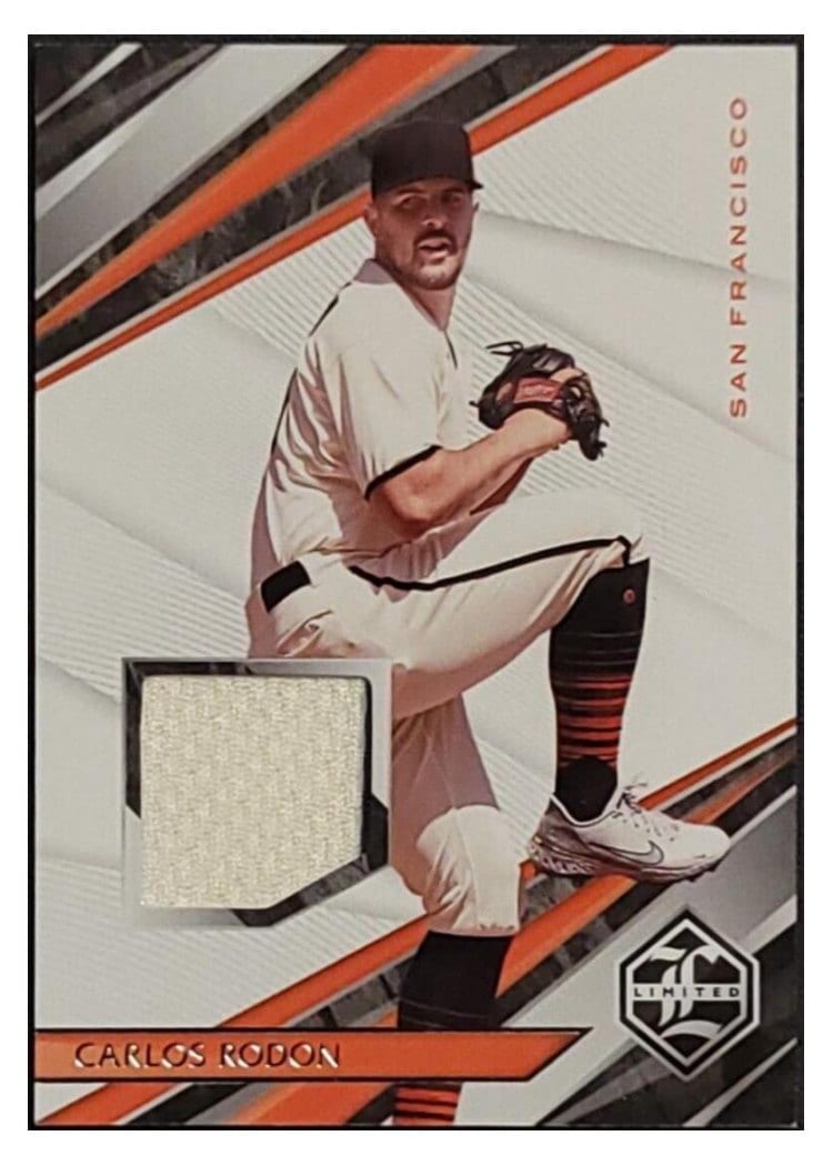 2022 Panini Chronicles Limited Swatches Carlos Rodon #LS-CR card