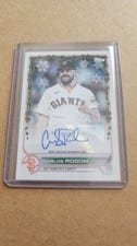 2022 Topps Holiday Autographs Carlos Rodon #WHA-CR card