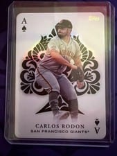 2023 Topps All Aces Autographs Carlos Rodon #AA-13 card