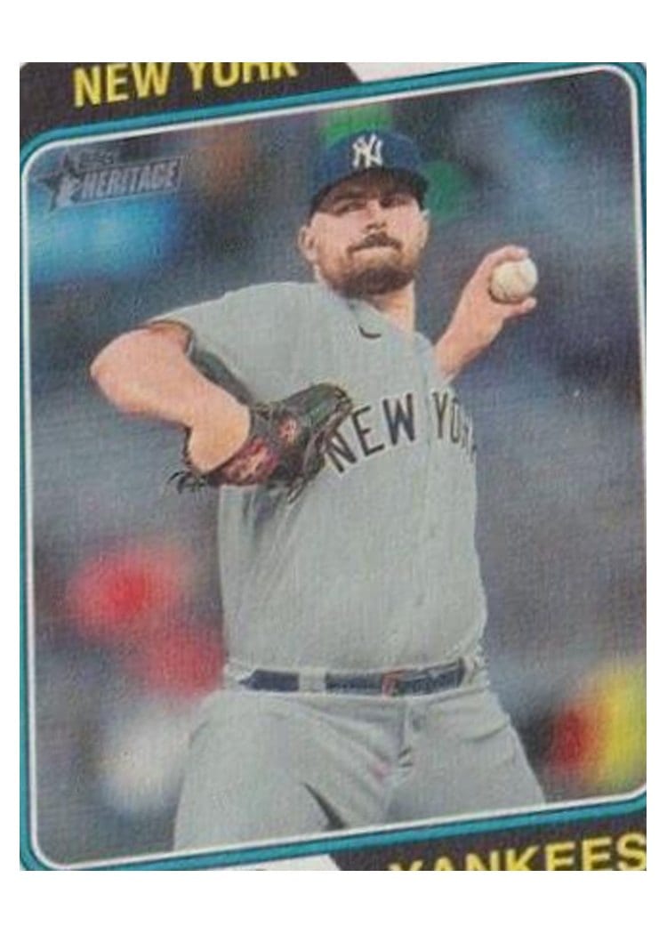 2023 Topps Heritage Base Set Carlos Rodón #274 card