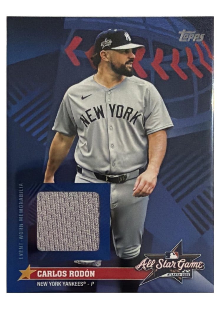 2025 Topps Update All-Star Stitches Carlos Rodón #AS-CRO card