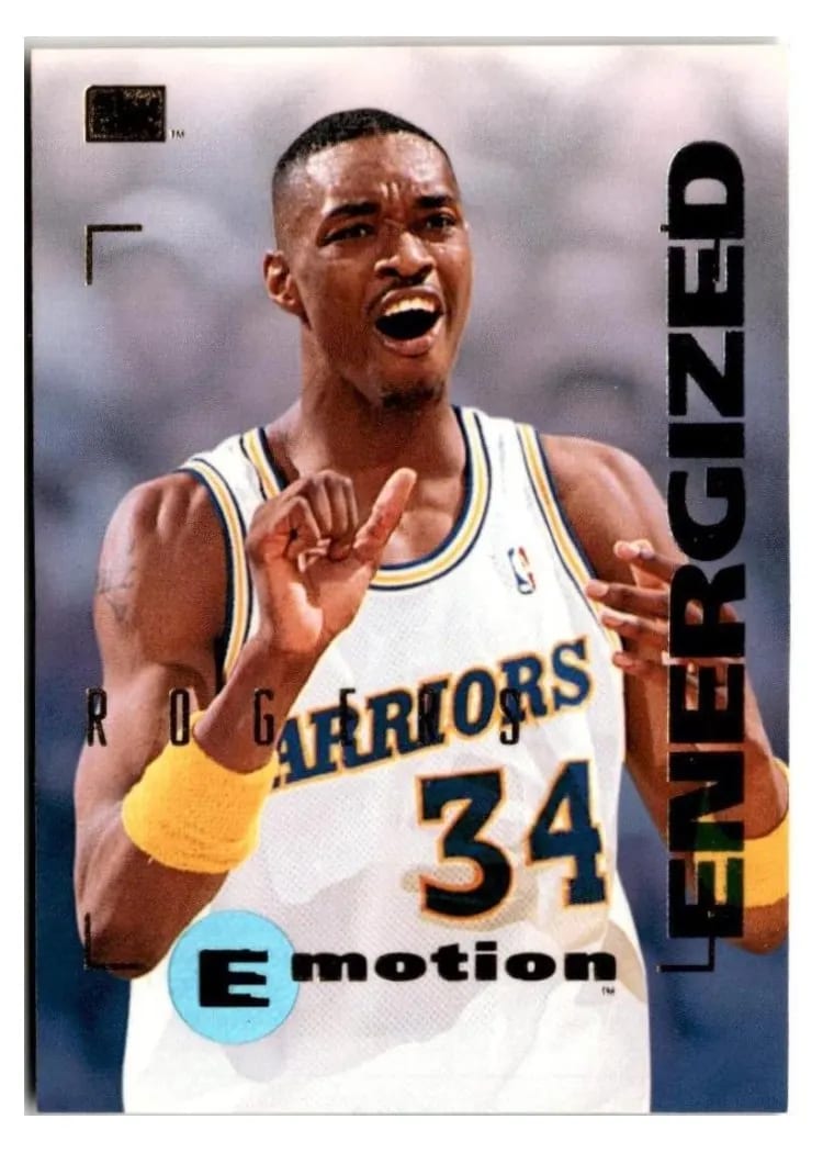 1994 E Motion Carlos Rogers #32 card