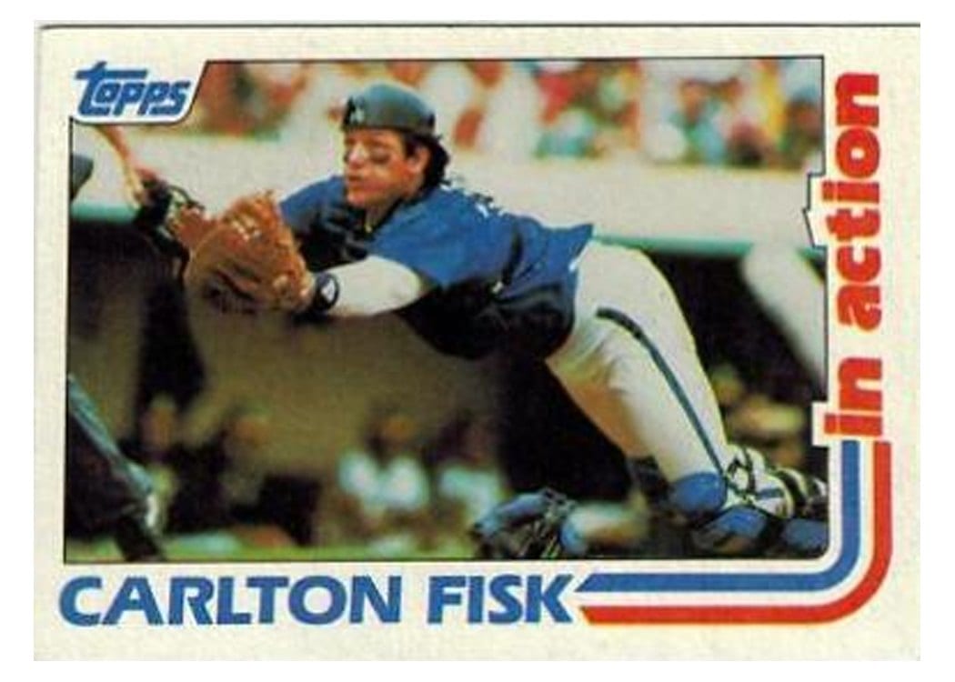 1982 Topps Carlton Fisk #111 card