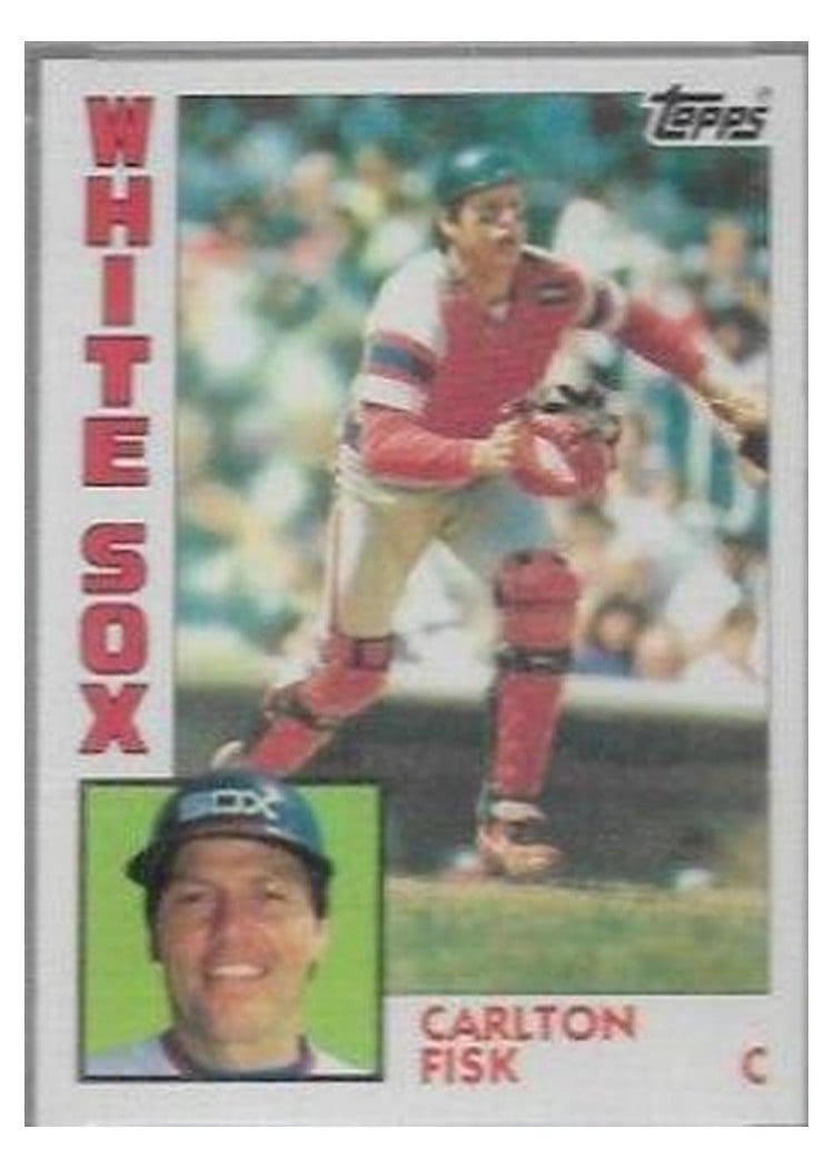 1984 Topps Carlton Fisk #560 card