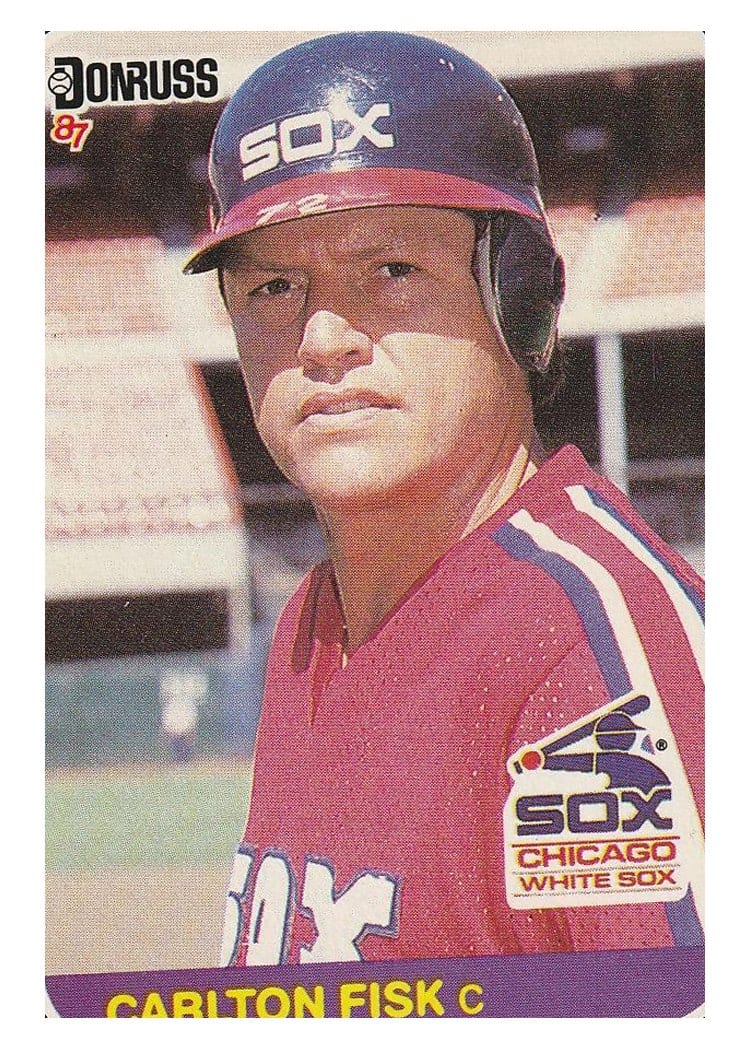 1987 Donruss Carlton Fisk #247 card