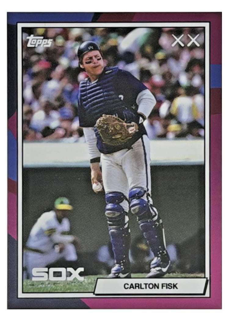 2026 Topps KAWS X MLB Carlton Fisk #3 card