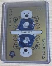 2025-26 O-Pee-Chee Playing Cards Carlton the Bear #JOKER* card