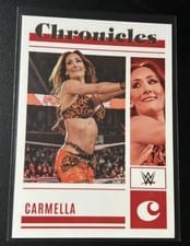 2023 Panini Chronicles WWE Carmella #96 card