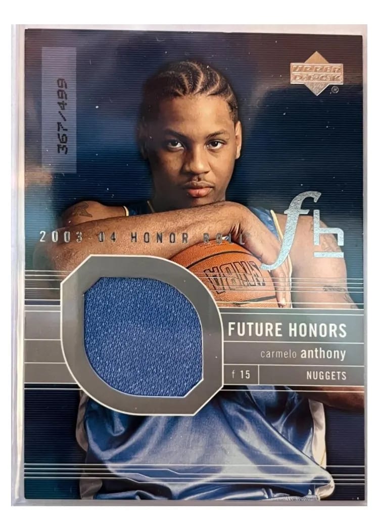 2003 Upper Deck Honor Roll Carmelo Anthony #108 card