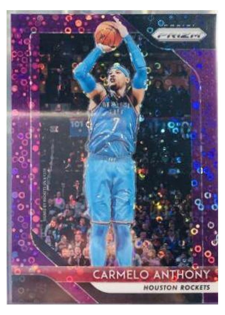 2018-19 Panini Prizm Base Set Carmelo Anthony #59 card