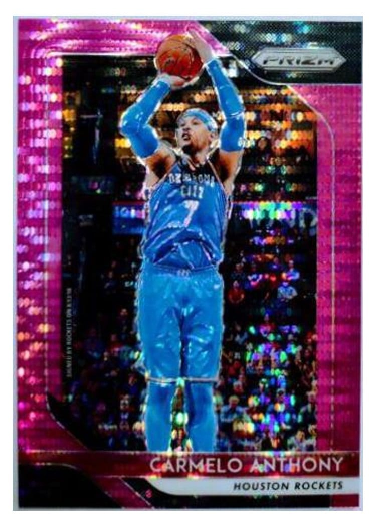 2018-19 Panini Prizm Base Set Carmelo Anthony #59 card