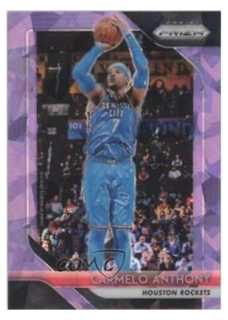 2018-19 Panini Prizm Base Set Carmelo Anthony #59 card