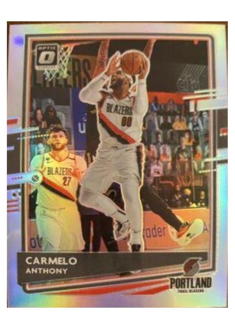 2020-21 Donruss Optic Base Set Carmelo Anthony #25 card