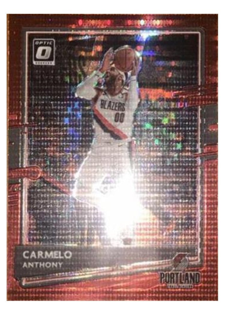 2020-21 Donruss Optic Base Set Carmelo Anthony #25 card