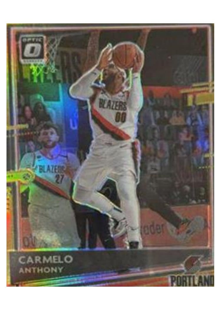 2020-21 Donruss Optic Base Set Carmelo Anthony #25 card