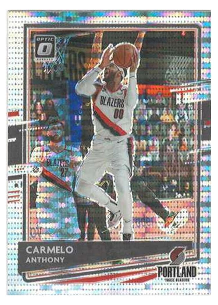 2020-21 Donruss Optic Base Set Carmelo Anthony #25 card