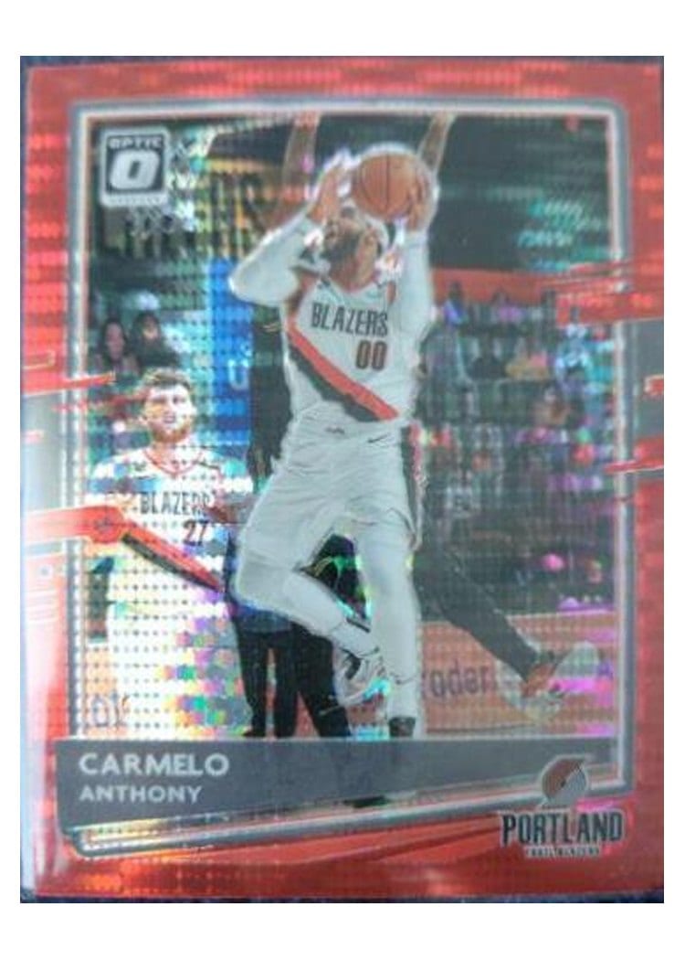 2020-21 Donruss Optic Base Set Carmelo Anthony #25 card
