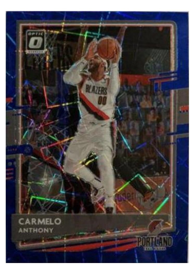 2020-21 Donruss Optic Base Set Carmelo Anthony #25 card