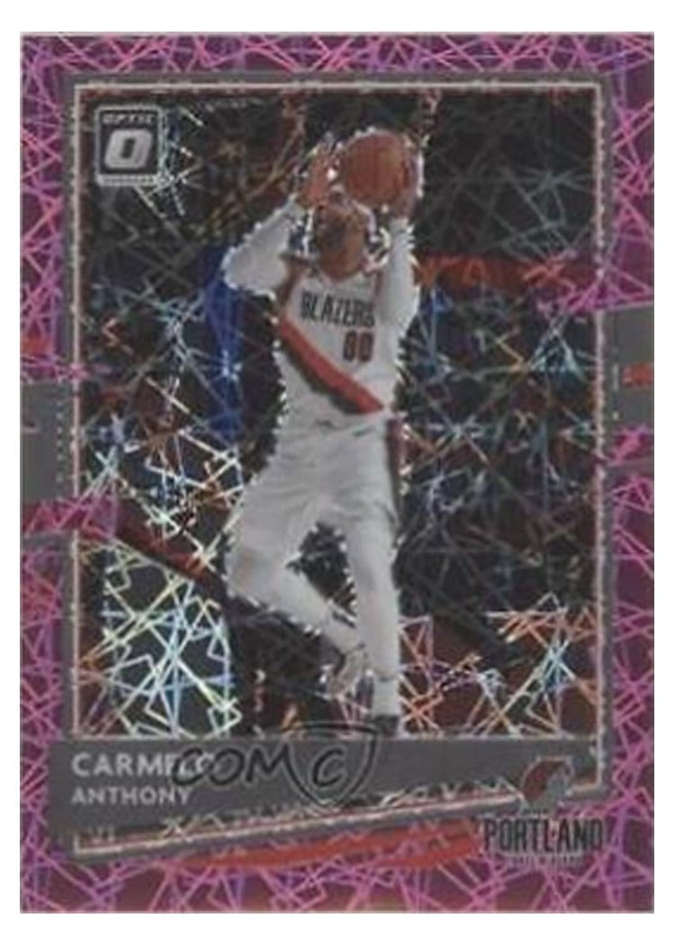 2020-21 Donruss Optic Base Set Carmelo Anthony #25 card