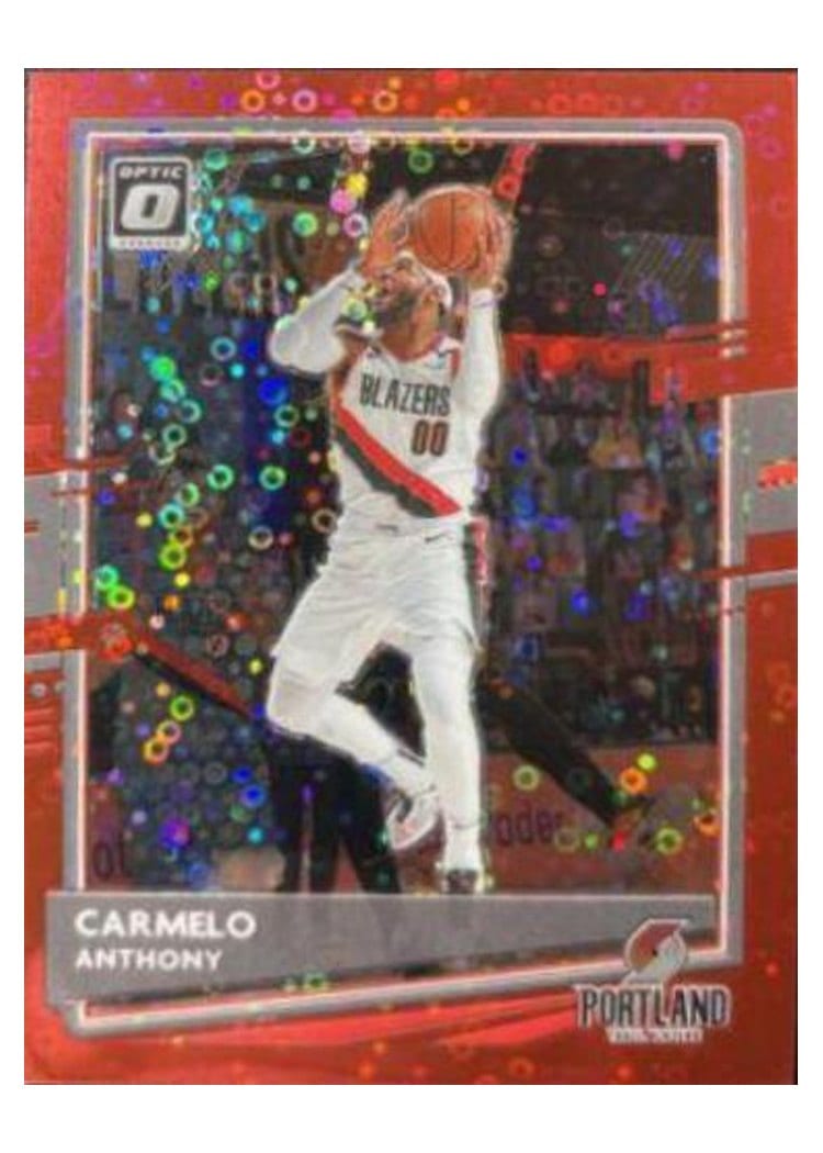 2020-21 Donruss Optic Base Set Carmelo Anthony #25 card