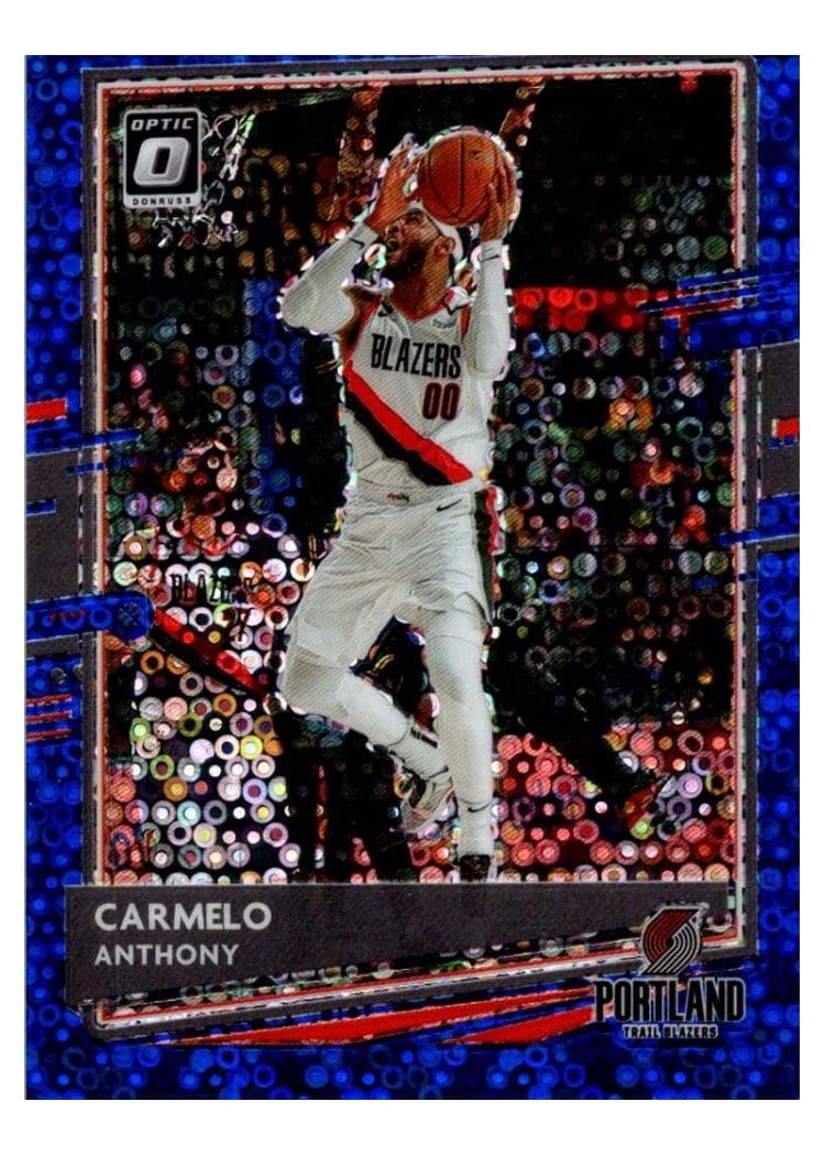 2020-21 Donruss Optic Base Set Carmelo Anthony #25 card