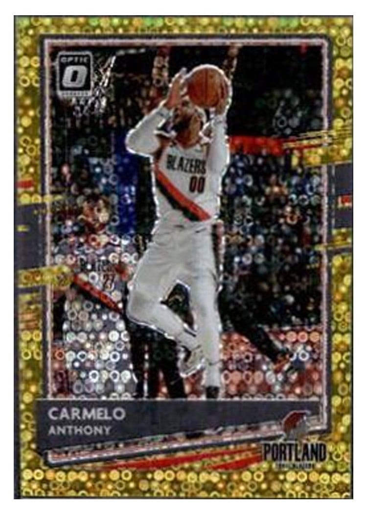 2020-21 Donruss Optic Base Set Carmelo Anthony #25 card