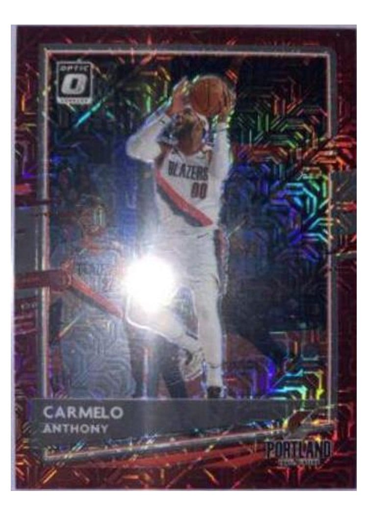 2020-21 Donruss Optic Base Set Carmelo Anthony #25 card