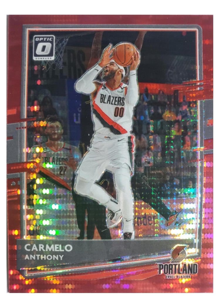 2020-21 Donruss Optic Base Set Carmelo Anthony #25 card
