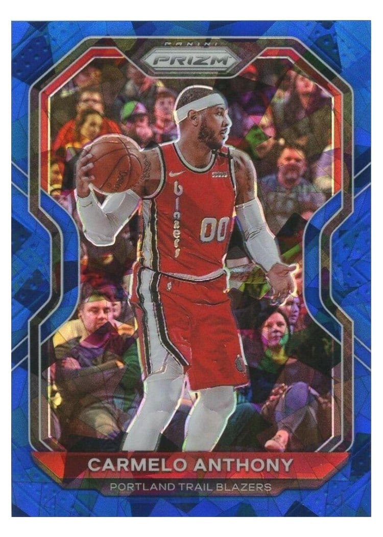 2020-21 Panini Prizm Base Set Carmelo Anthony #154 card