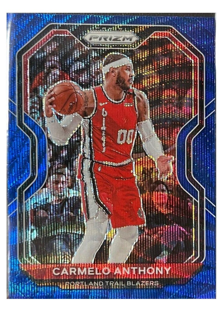 2020-21 Panini Prizm Base Set Carmelo Anthony #154 card