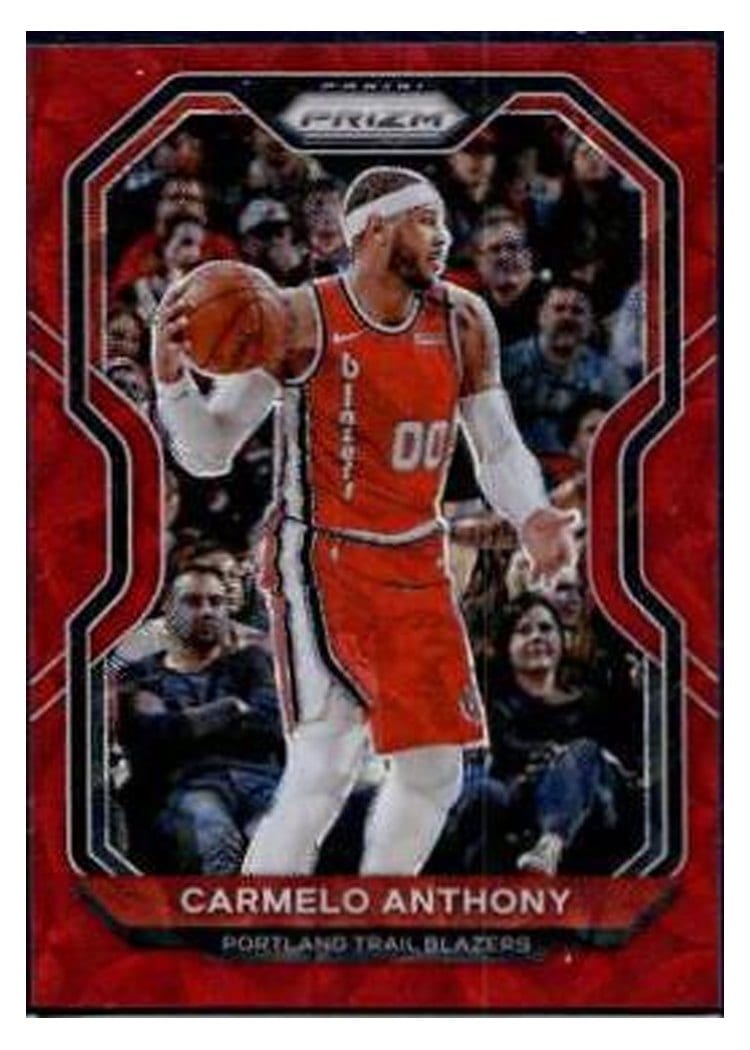 2020-21 Panini Prizm Base Set Carmelo Anthony #154 card