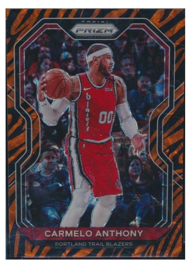 2020-21 Panini Prizm Base Set Carmelo Anthony #154 card