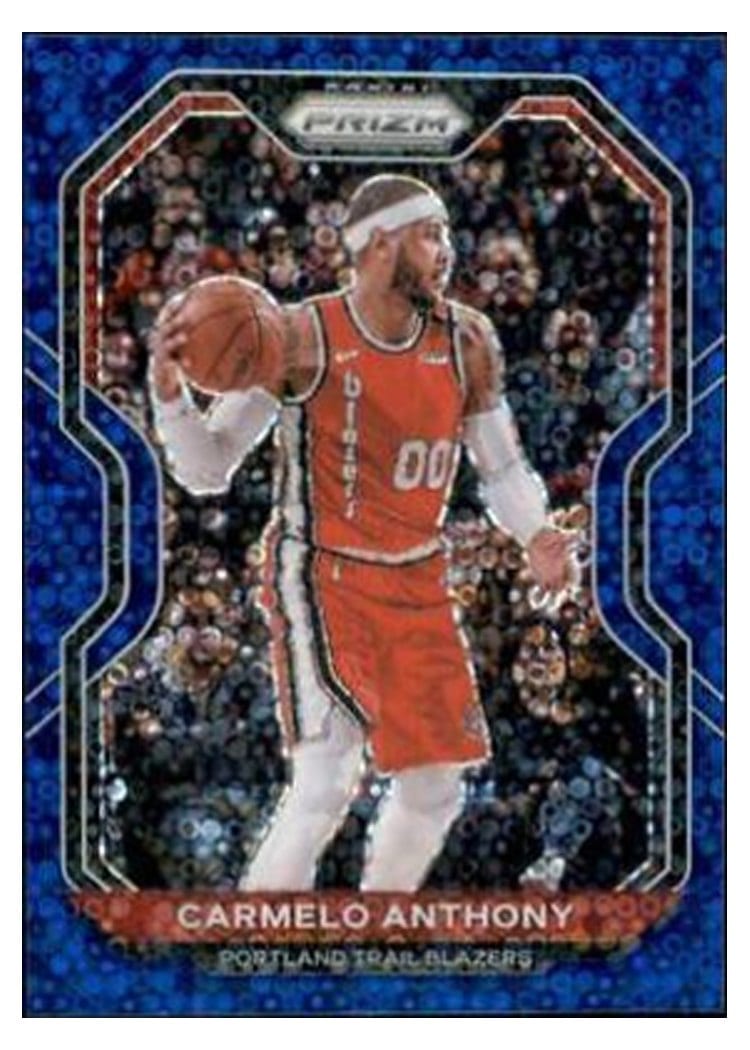 2020-21 Panini Prizm Base Set Carmelo Anthony #154 card