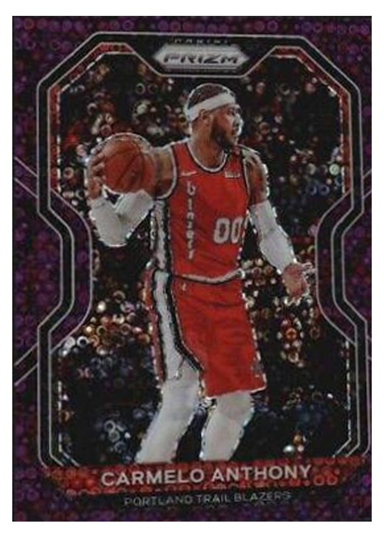 2020-21 Panini Prizm Base Set Carmelo Anthony #154 card