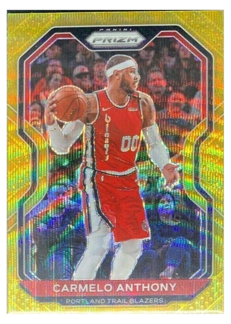 2020-21 Panini Prizm Base Set Carmelo Anthony #154 card