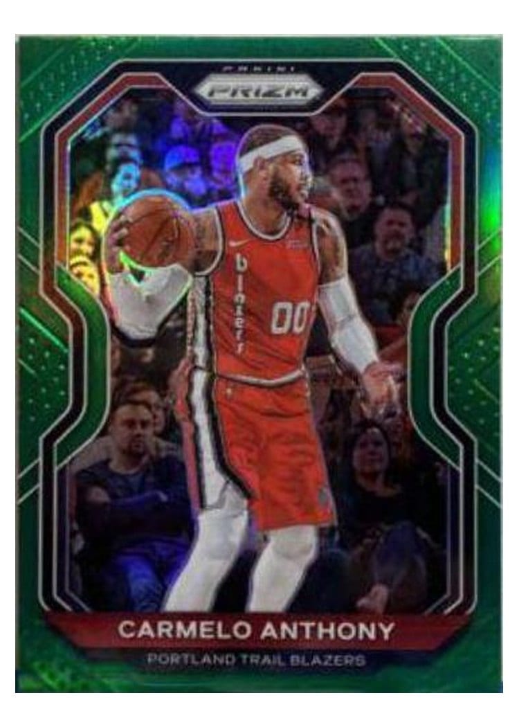 2020-21 Panini Prizm Base Set Carmelo Anthony #154 card