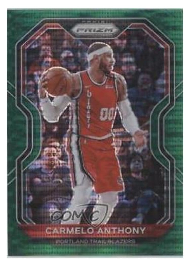 2020-21 Panini Prizm Base Set Carmelo Anthony #154 card