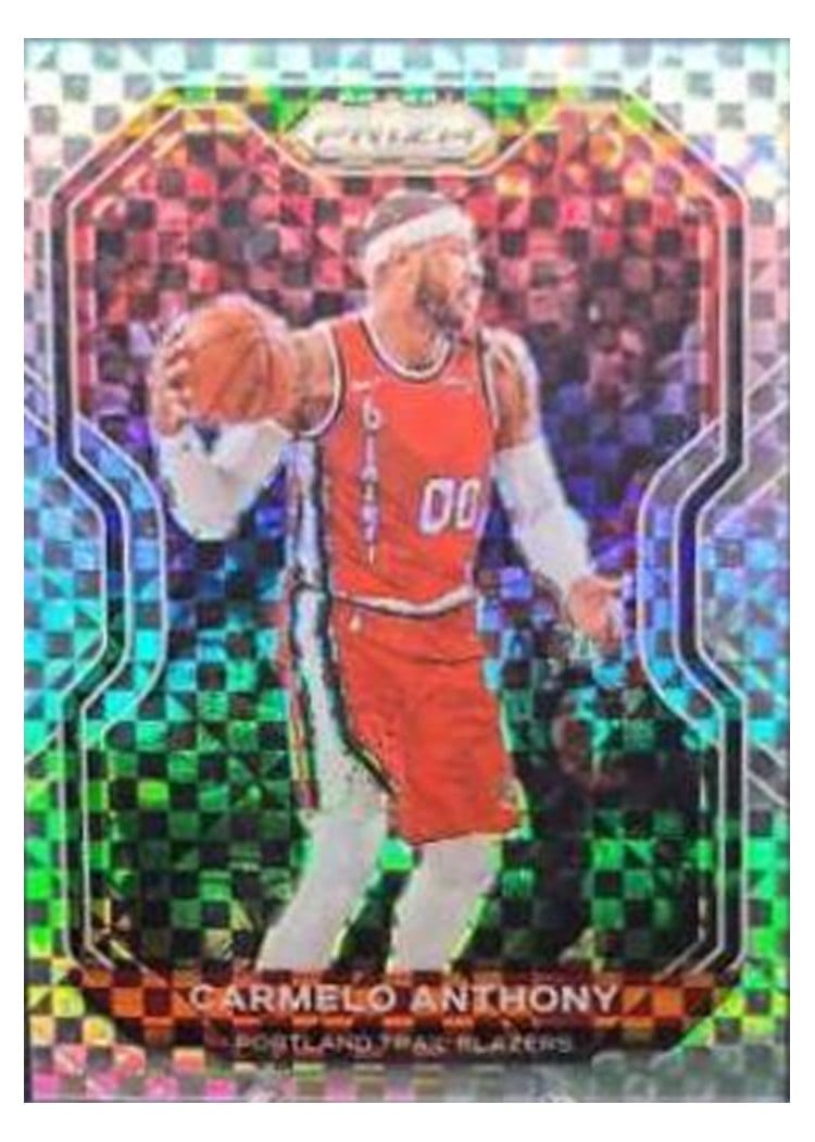 2020-21 Panini Prizm Base Set Carmelo Anthony #154 card
