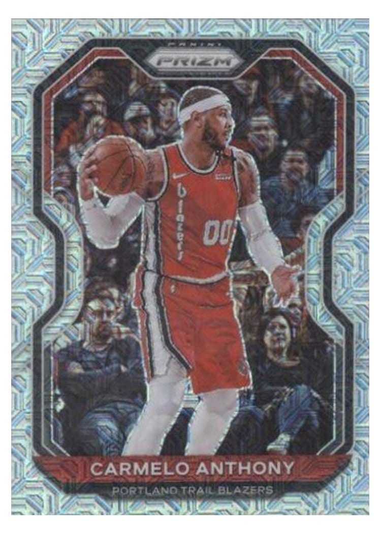 2020-21 Panini Prizm Base Set Carmelo Anthony #154 card