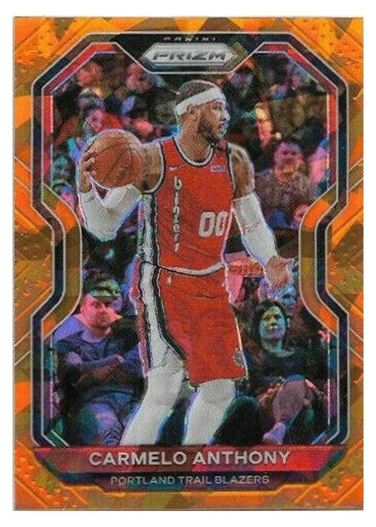 2020-21 Panini Prizm Base Set Carmelo Anthony #154 card