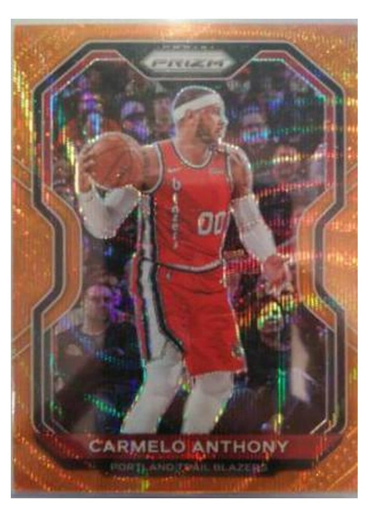 2020-21 Panini Prizm Base Set Carmelo Anthony #154 card