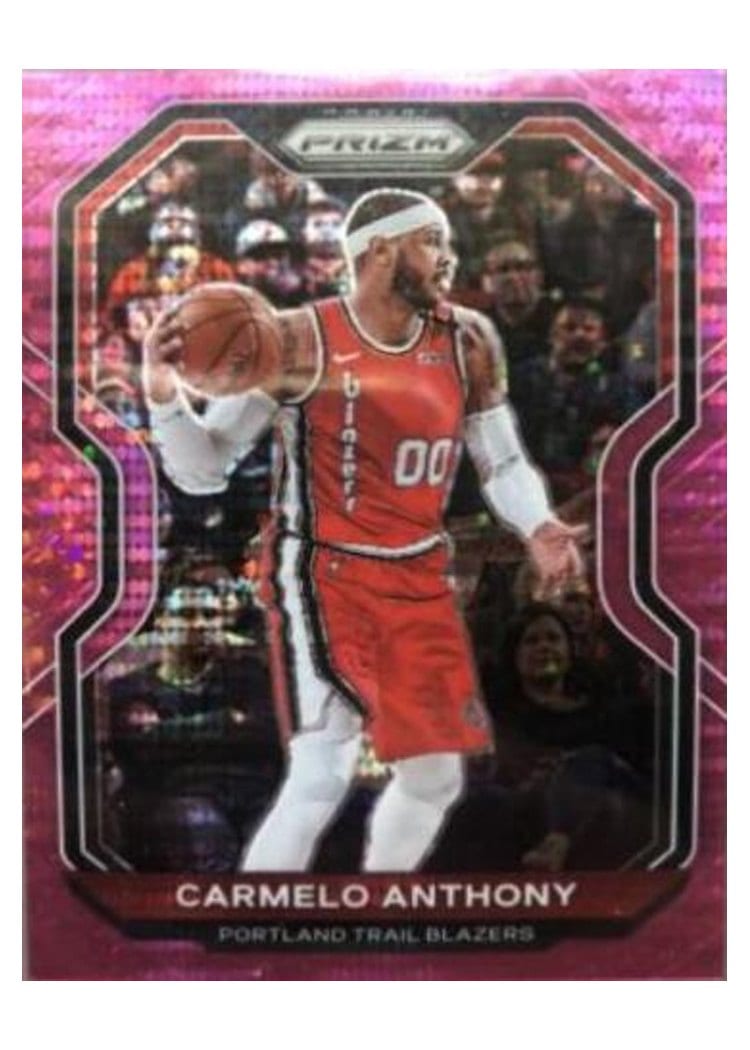 2020-21 Panini Prizm Base Set Carmelo Anthony #154 card