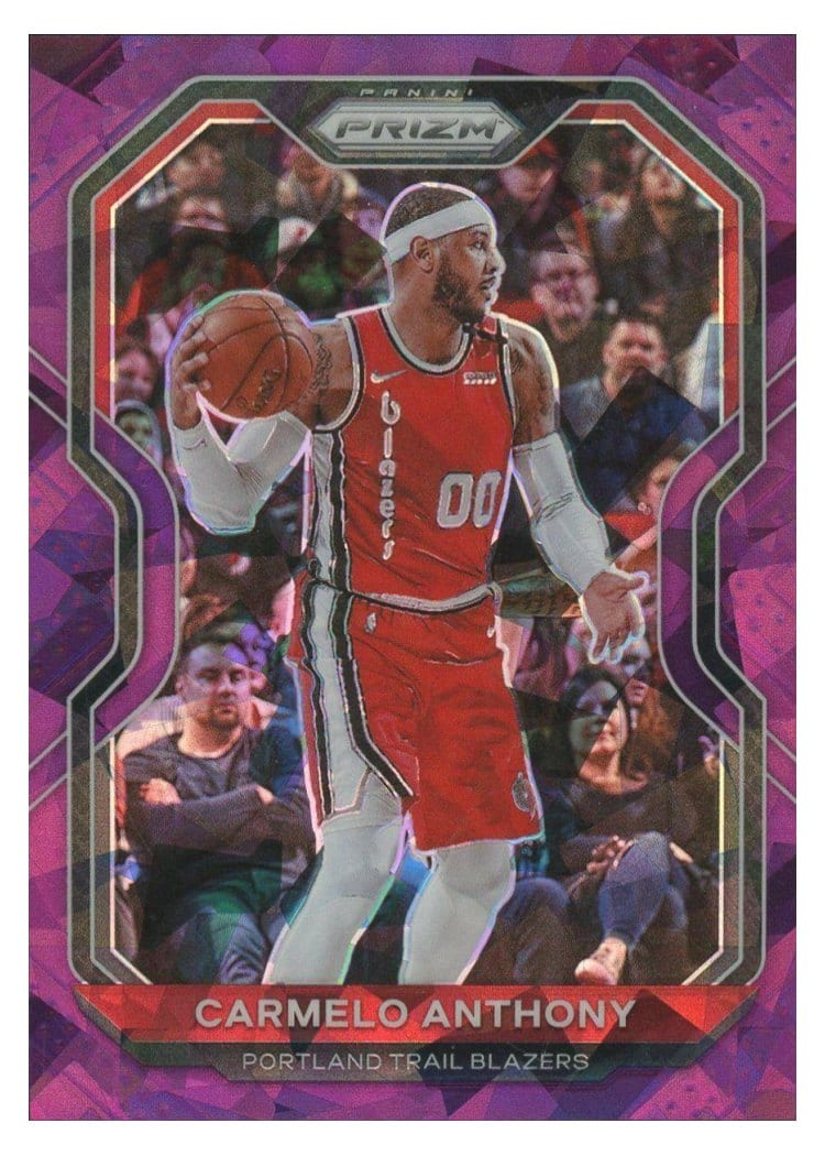 2020-21 Panini Prizm Base Set Carmelo Anthony #154 card