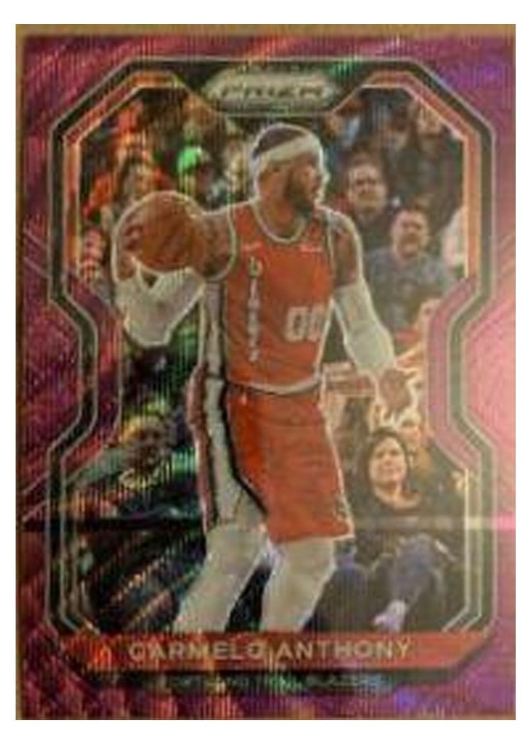 2020-21 Panini Prizm Base Set Carmelo Anthony #154 card