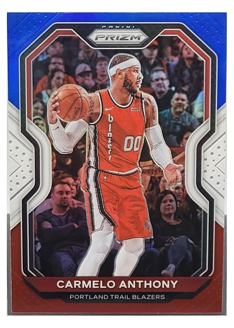 2020-21 Panini Prizm Base Set Carmelo Anthony #154 card