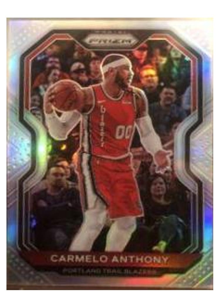 2020-21 Panini Prizm Base Set Carmelo Anthony #154 card
